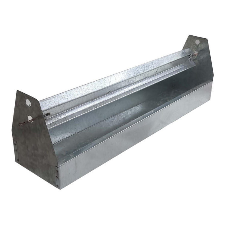 دانخوری پرندگان مدل ناودانی فلزی 30سانت