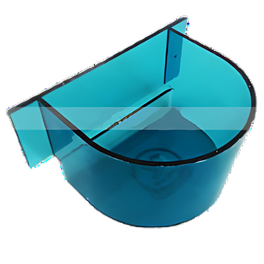 ظرف 1033 کریستالی غذا و آب پرندگان و طوطی سانان