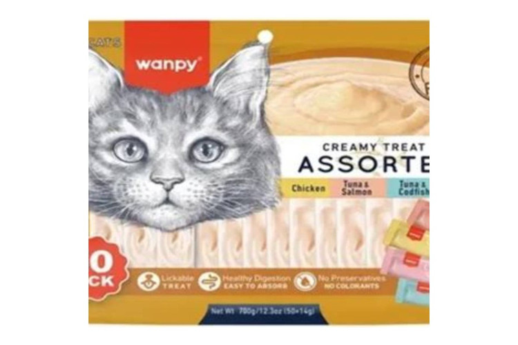 بستنی گربه ونپی بسته ۵۰ عددی Assorted